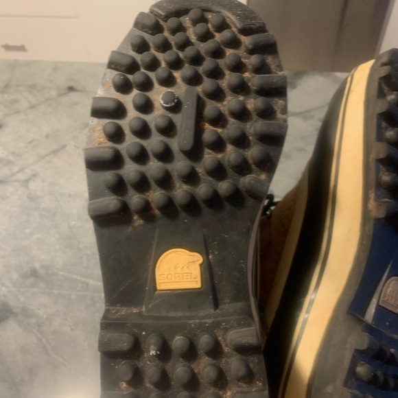 Sorel Men's Caribou Waterproof Leather colour buff size us9.5 - Picture 5 of 5